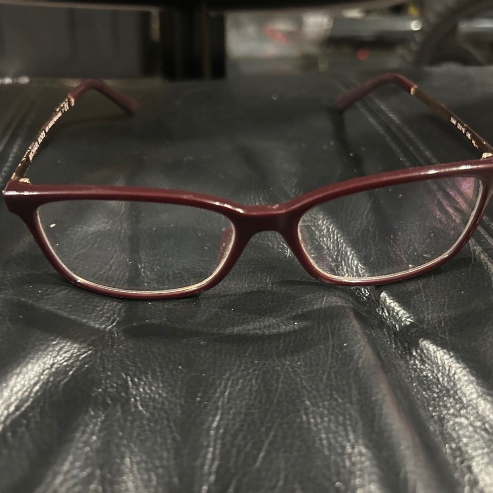 Michael Kors Burgundy Glasses frames only